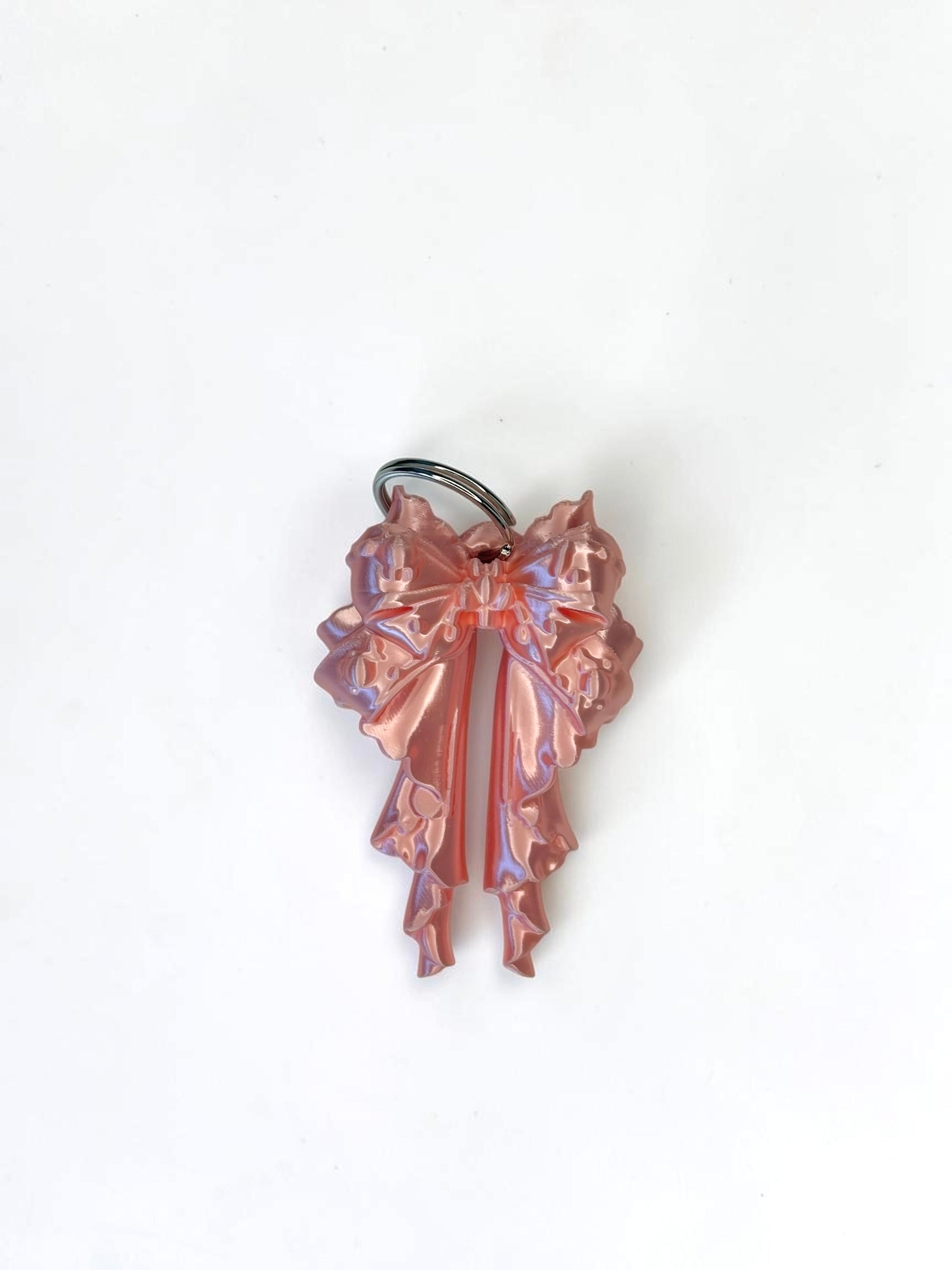Silky Bow Keychain / Bag Charm