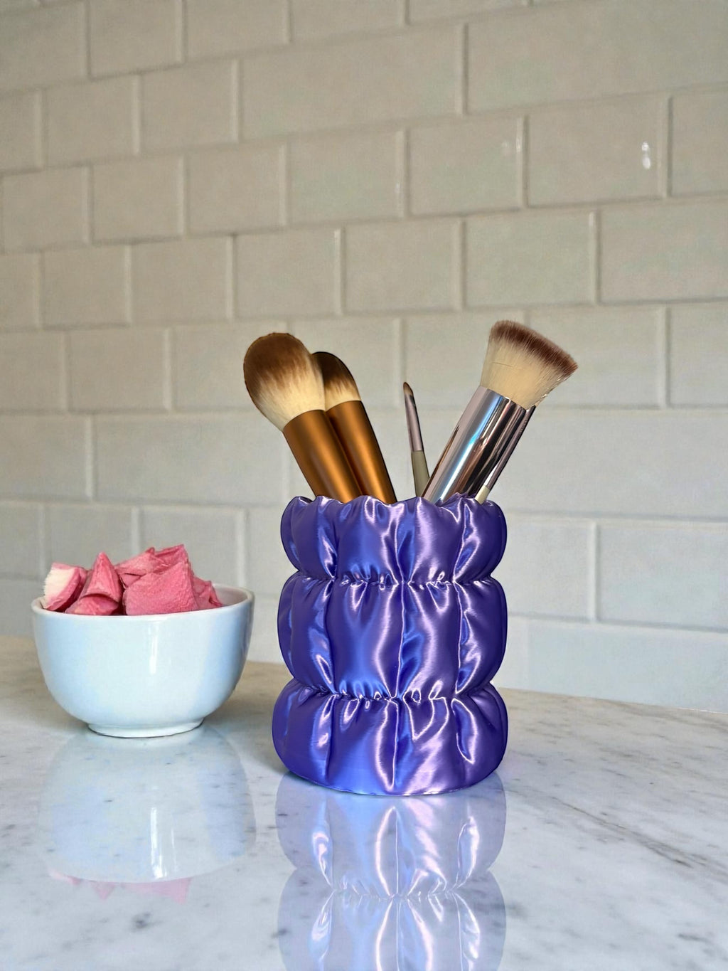 Sculpted Puff Desk Organizer