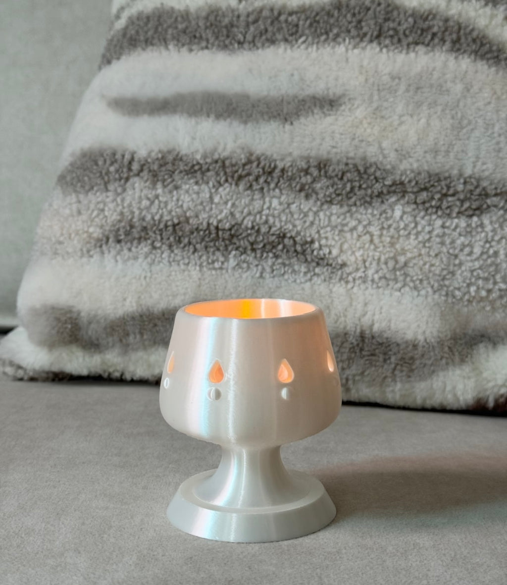 Petal Glow Candle Holder – LED Only
