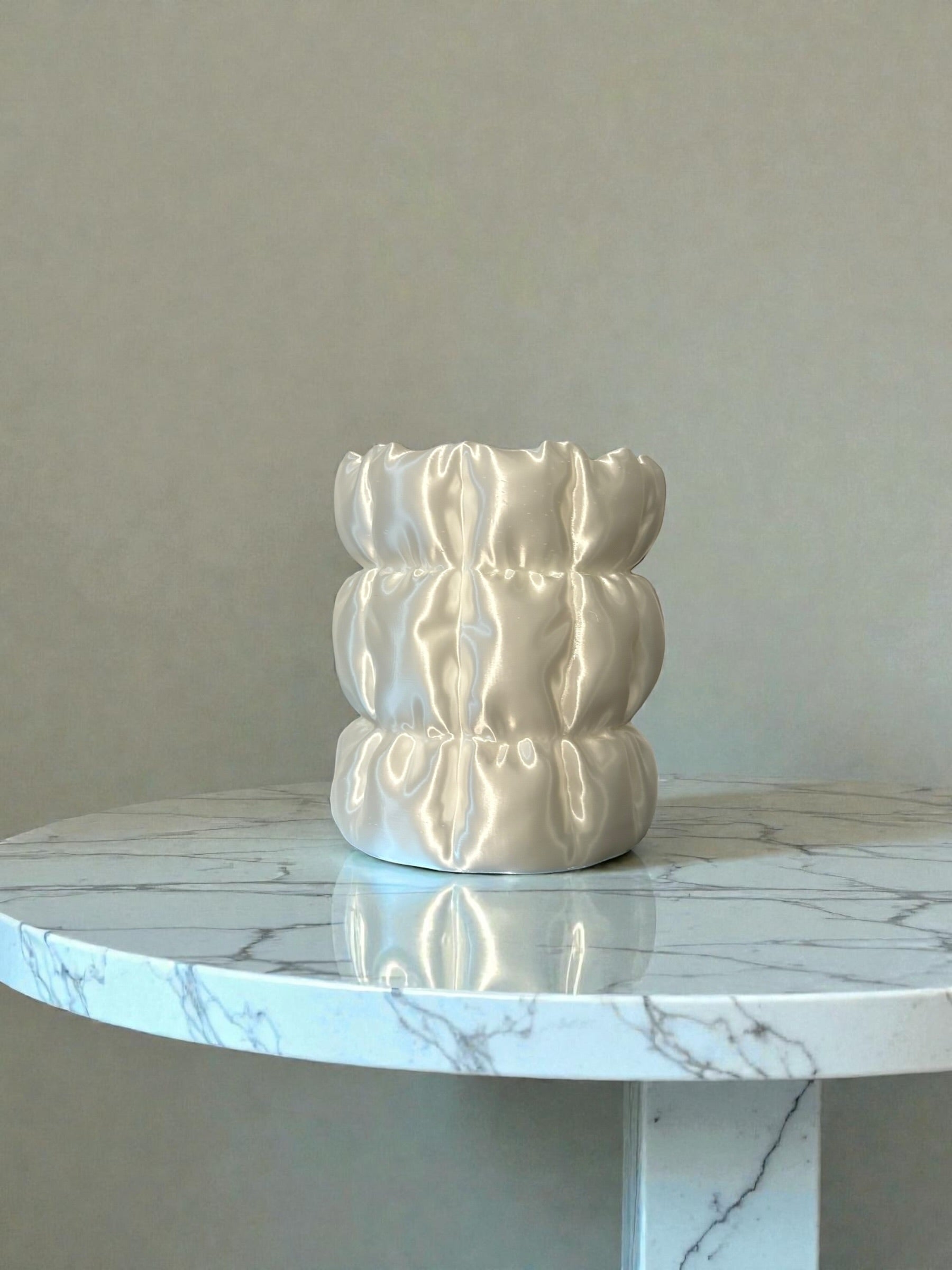 Sculpted Puff Desk Organizer