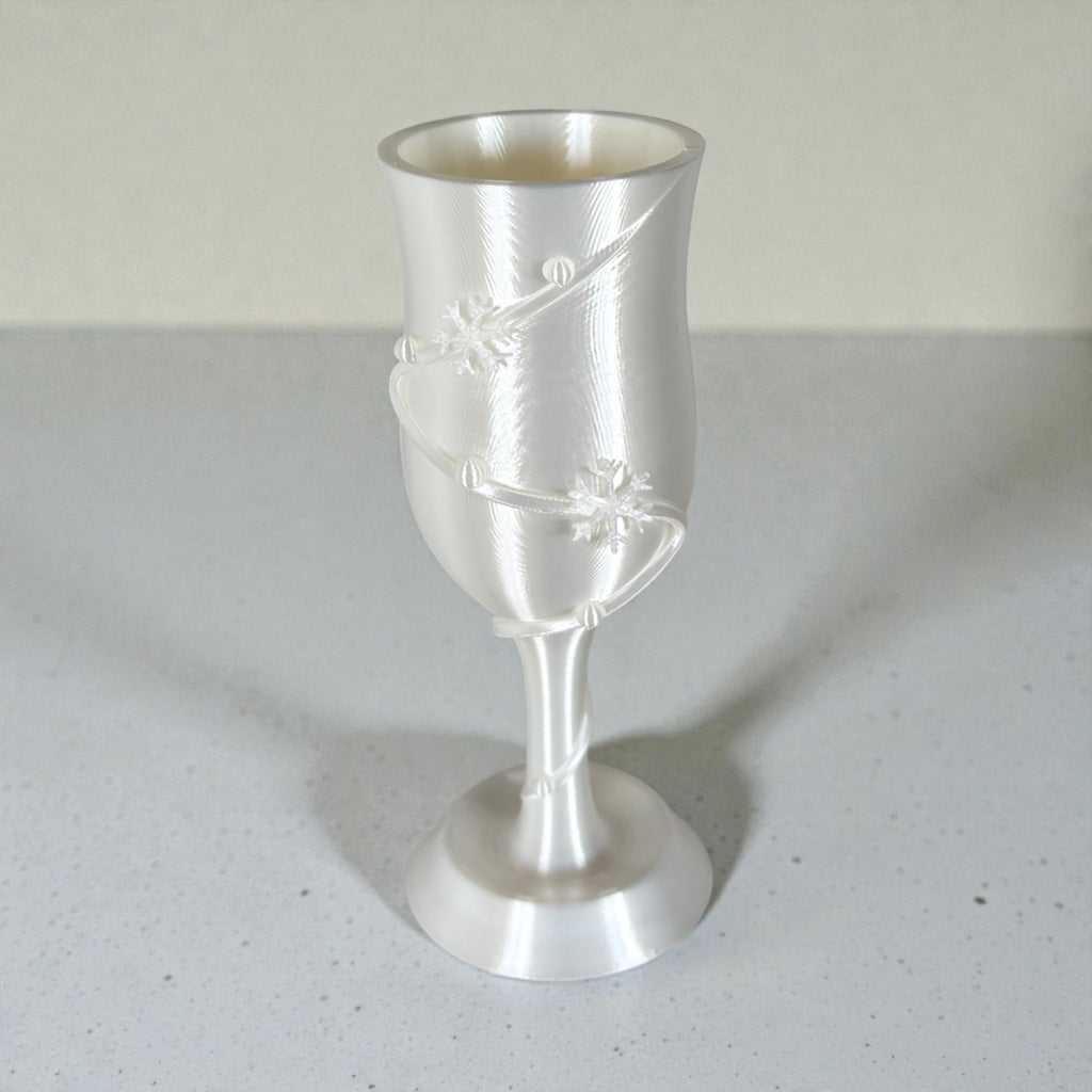 Snowfall Mini Bud Vase