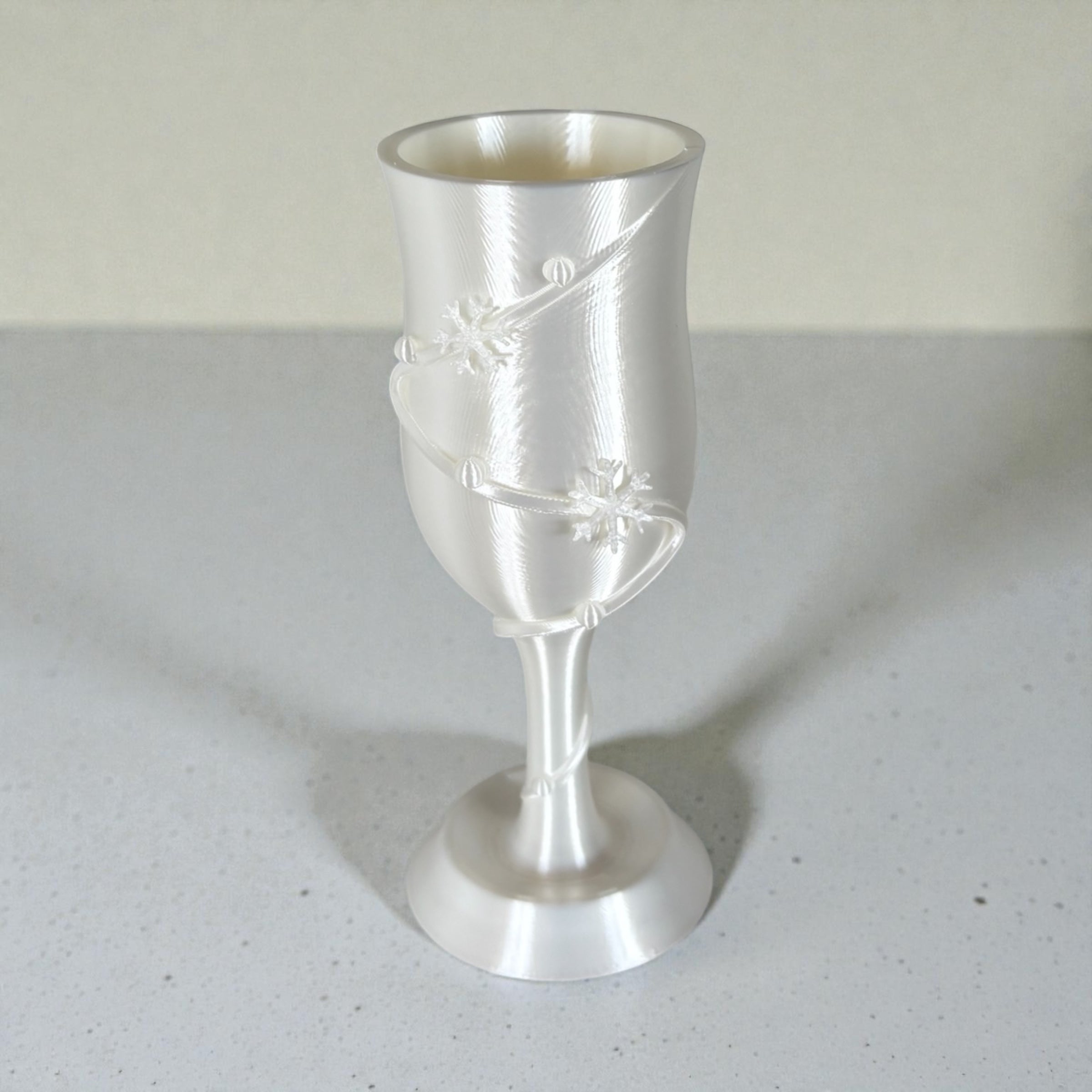 Snowfall Mini Bud Vase